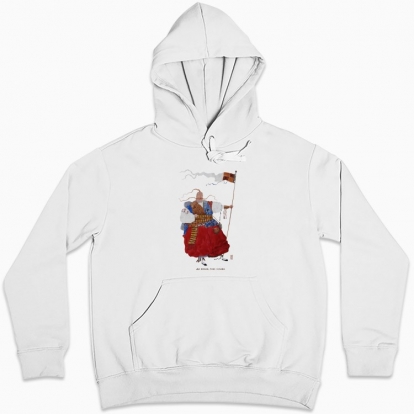 Women hoodie "Glory is where the Cossack is"