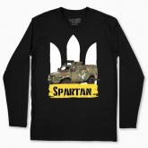 Men's long-sleeved t-shirt "SPARTAN"