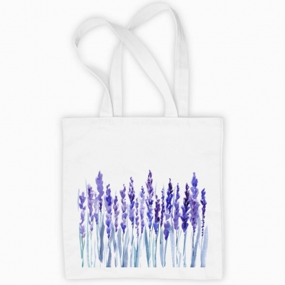 Eco bag "Lavender is blooming"