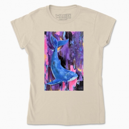 Women's t-shirt "The Whale Dance"