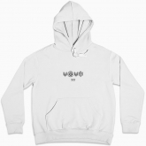 Women hoodie "2023. Our year of Victory (black monochrome)"