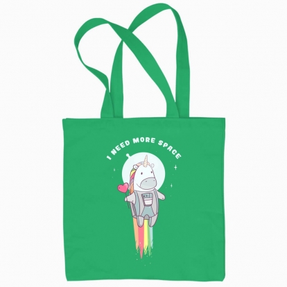 Eco bag "Unicorn astronaut"