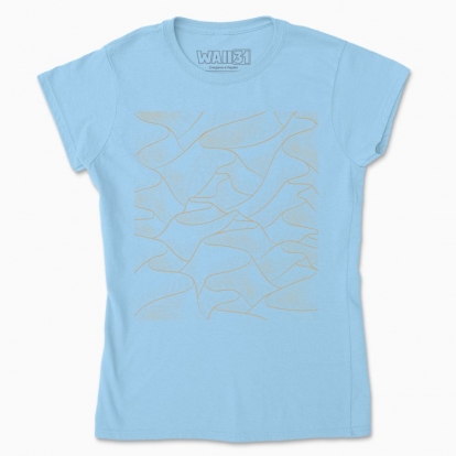 Women's t-shirt "Dune. Mountain landscape"