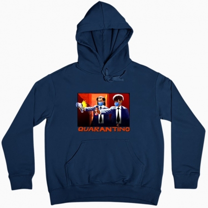 Women hoodie "Quarantino"