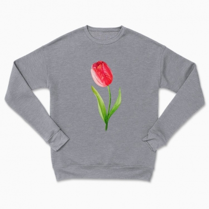 Сhildren's sweatshirt "My flower: tulip"