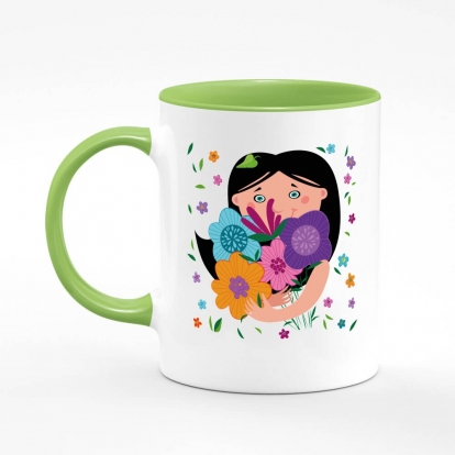 Printed mug "Happiness"