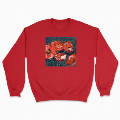 Unisex sweatshirt "Poppies"