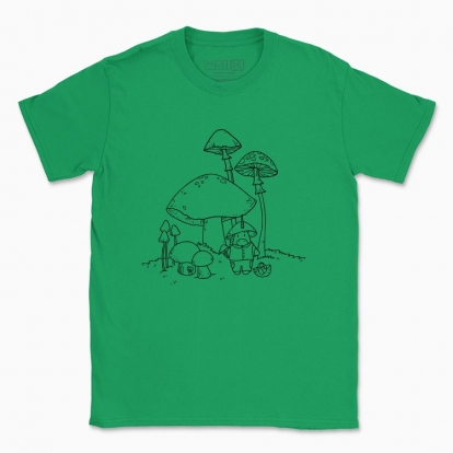 Men's t-shirt "Unicorn Wizard-Mushroomer"