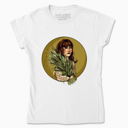 Women's t-shirt "А sheaf of wheat"