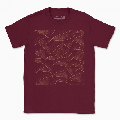 Men's t-shirt "Dune. Mountain landscape"