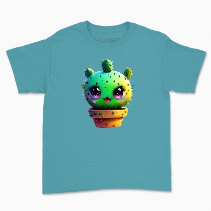 Children's t-shirt "cactus baby glitch"
