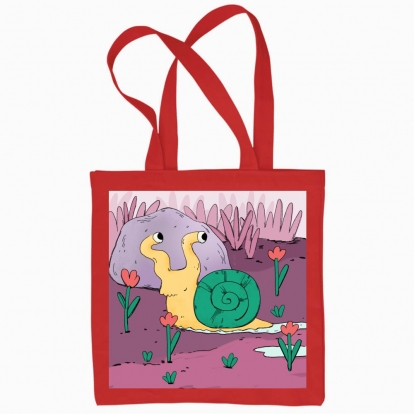Eco bag "A Snail"