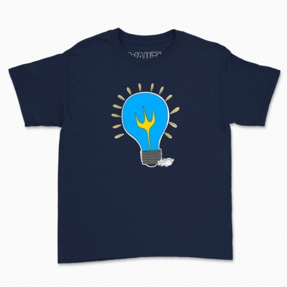 Children's t-shirt "Ukraine is light"