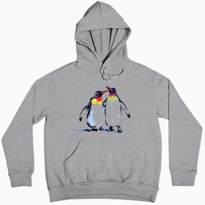 Women hoodie "Penguins"
