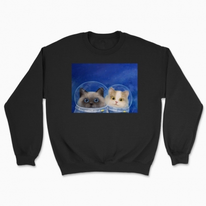 Unisex sweatshirt "Cosmic cats"