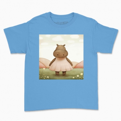 Дитяча футболка "Бегемотик"