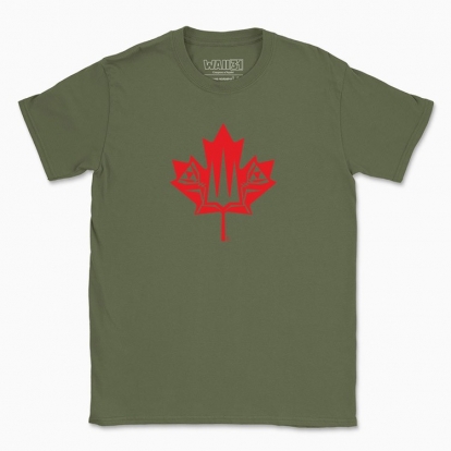 Men's t-shirt "Canada and Ukraine together forever."
