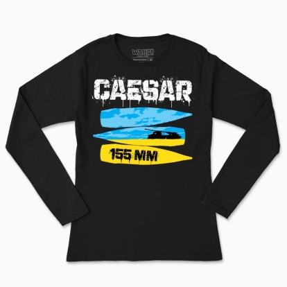 Women's long-sleeved t-shirt "CAESAR"