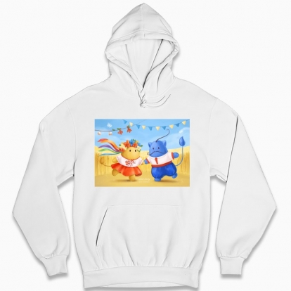 Man's hoodie "Everything will be fine"