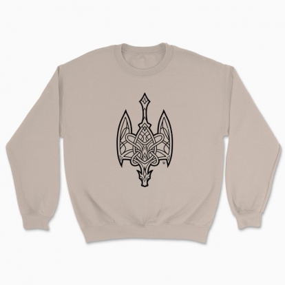 Unisex sweatshirt "Dragon Trident"