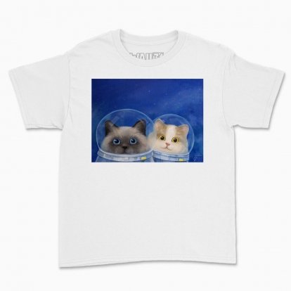 Children's t-shirt "Cosmic cats"