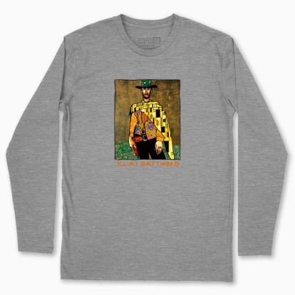 Men's long-sleeved t-shirt "Klimt Eastwood"