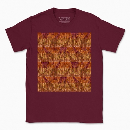 Men's t-shirt "Giraffes."