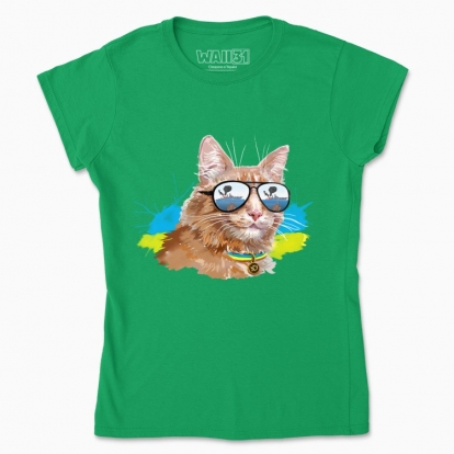 Women's t-shirt "Ukrainian cat"