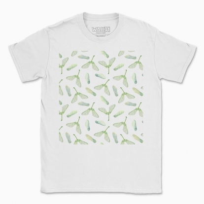 Men's t-shirt "Green maple seeds"