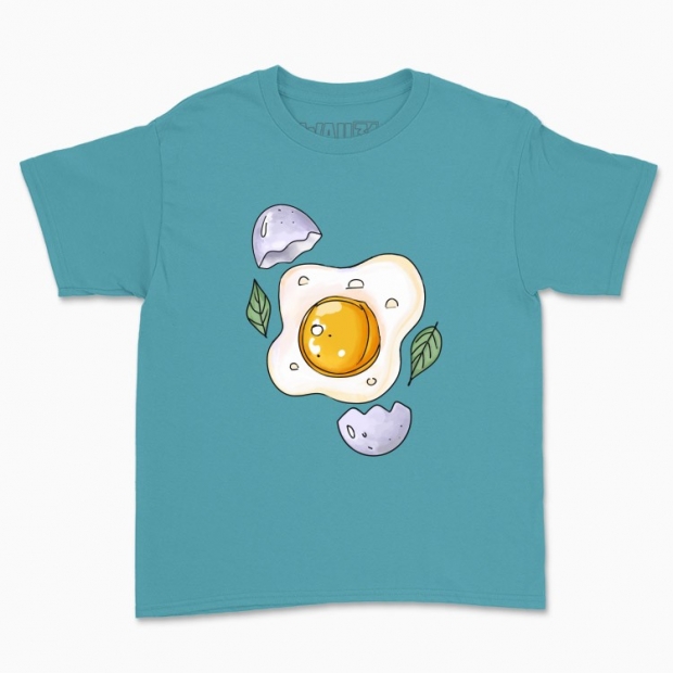 яйце зі шкарлупою і зеленню - 1