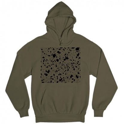 Man's hoodie "Quail spots"