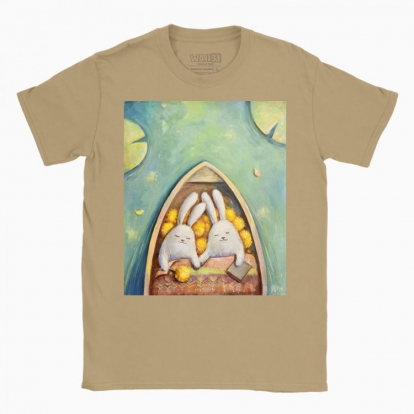 Men's t-shirt "Bunnies. Something about Love"