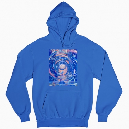 Man's hoodie "The Creation of the Universe"