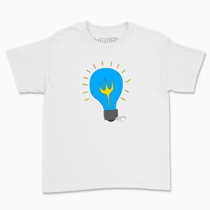 Children's t-shirt "Ukraine is light"