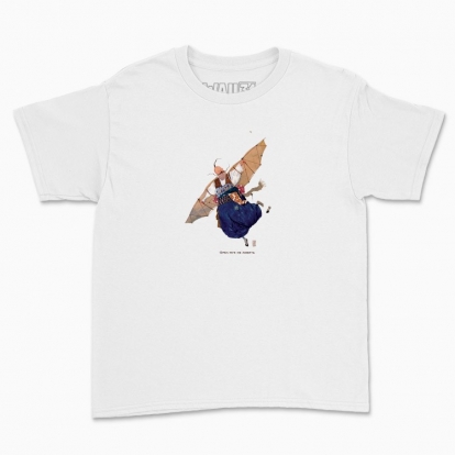 Дитяча футболка "Орел мух не ловить"