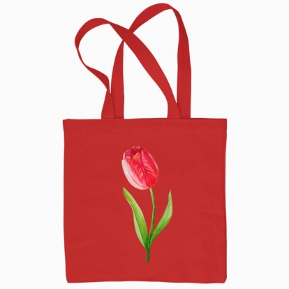 Еко сумка "Моя квіточка: тюльпан"