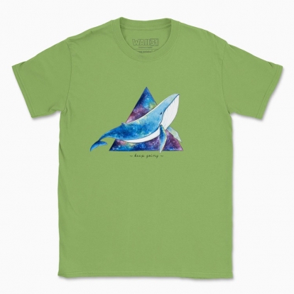 Men's t-shirt "The Whale . Keep going"