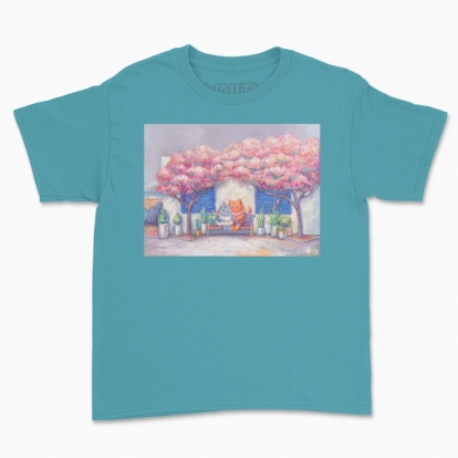 Дитяча футболка "Пухнастики. Будинок біля моря"