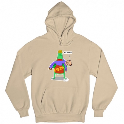 Man's hoodie "Alcohol"