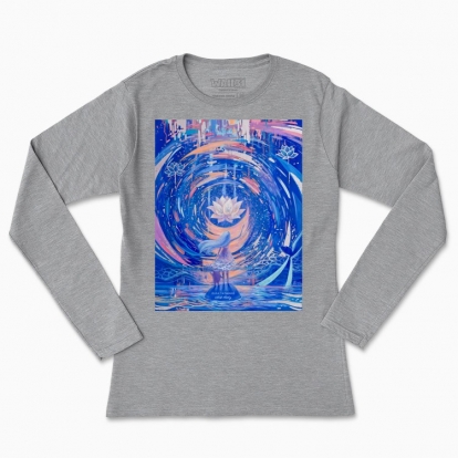 Women's long-sleeved t-shirt "The Creation of the Universe"