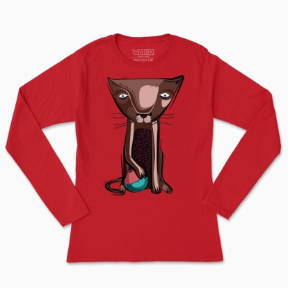 Women's long-sleeved t-shirt "Shall we play?"