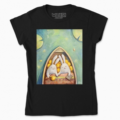 Women's t-shirt "Bunnies. Something about Love"