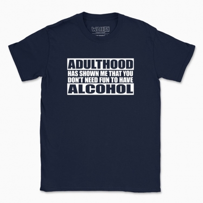 Футболка чоловіча "Adulthood"