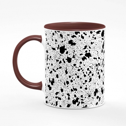 Printed mug "Quail spots"
