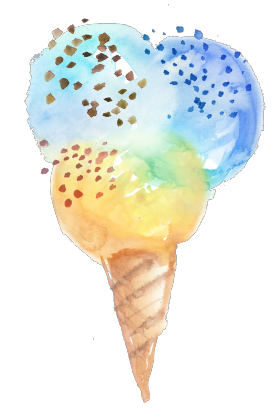 Дитяча футболка "Кульки морозива"