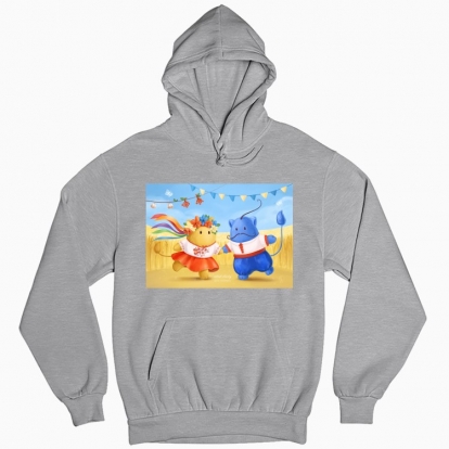 Man's hoodie "Everything will be fine"