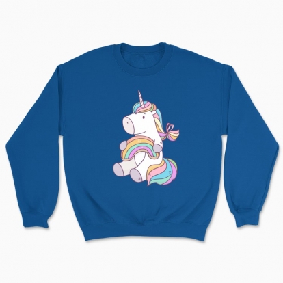 Unisex sweatshirt "Unicorn with Gingerbread"
