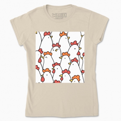 Women's t-shirt "Сhickens"