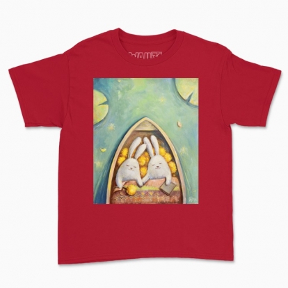 Дитяча футболка "Кролики. Дещо про кохання"