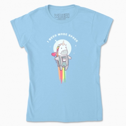 Women's t-shirt "Unicorn astronaut"